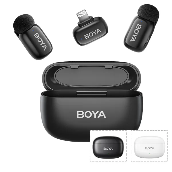 Micro không dây Boya Mini nhỏ gọn, dễ dàng mở micro trên máy tính Win 7 cho các tác vụ di động