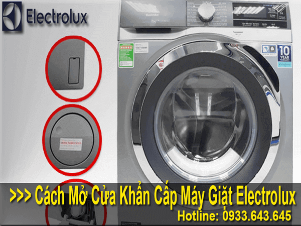 Cách Mở Máy Sấy Electrolux Khi Cửa Bị Kẹt Hiệu Quả