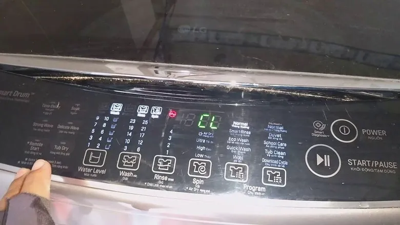 Hướng dẫn kích hoạt chế độ khóa trẻ em máy giặt LG chi tiết