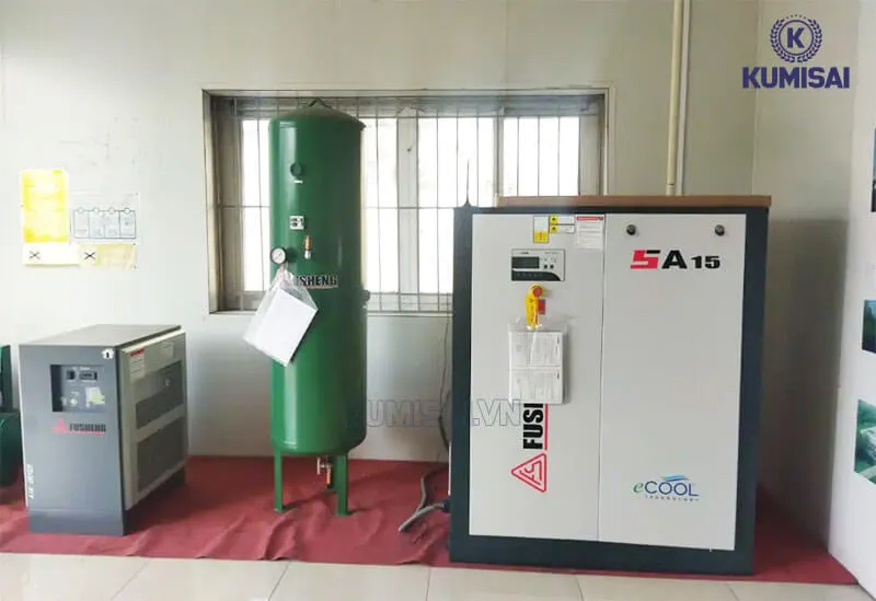 Chọn mua máy nén khí trục vít của hãng uy tín