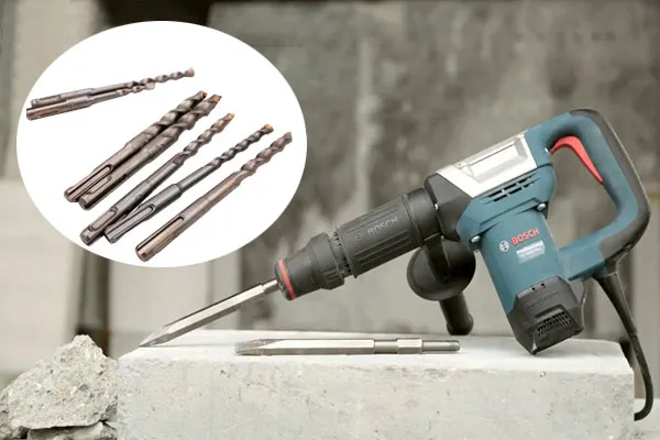 Dừng khoan khi mũi khoan bị kẹt