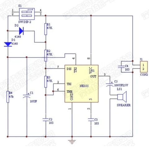 Mạch Tự Lắp Chuông Cửa Với IC NE555: Hướng Dẫn Chi Tiết Cho Người Mới Mạch Tự Lắp Chuông Cửa Với IC NE555: Hướng Dẫn Chi Tiết Cho Người Mới