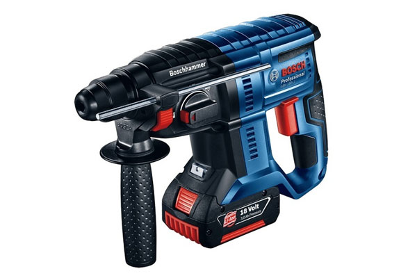Máy khoan búa dùng pin Bosch GBH 180-LI, đại diện cho sức mạnh và sự tiện lợi