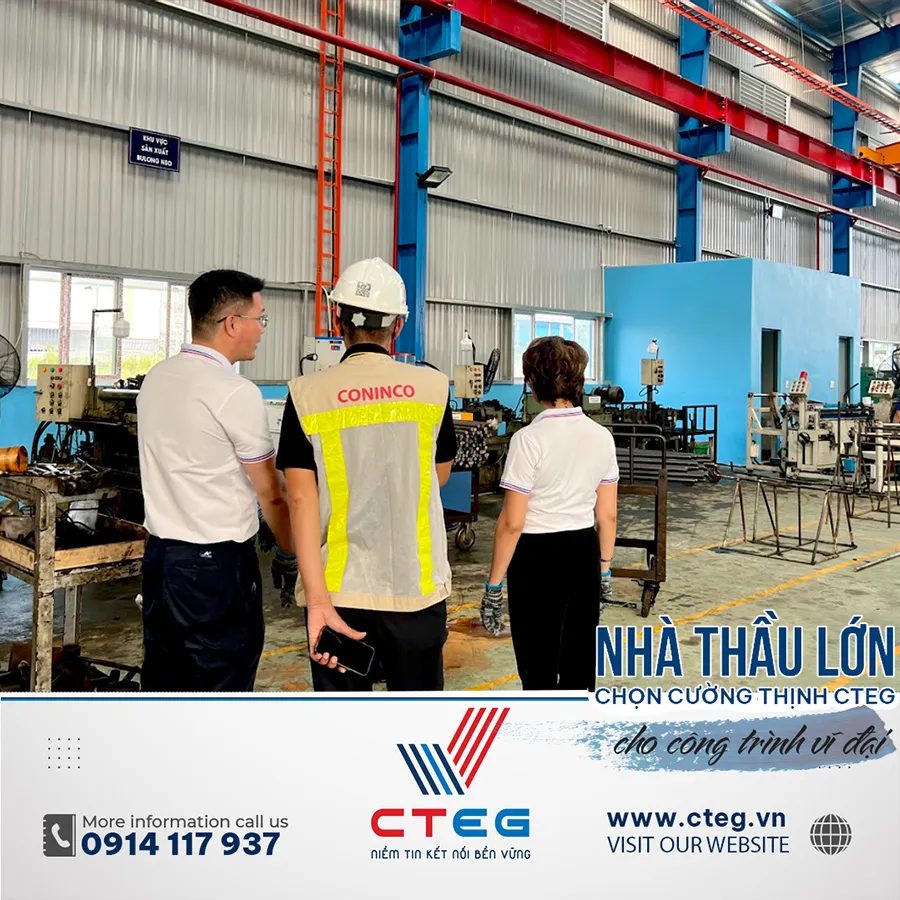 Sản phẩm ốc vít hoàn thiện trải qua quy trình kiểm soát chất lượng nghiêm ngặt tại nhà máy Cơ Khí Quốc Cường