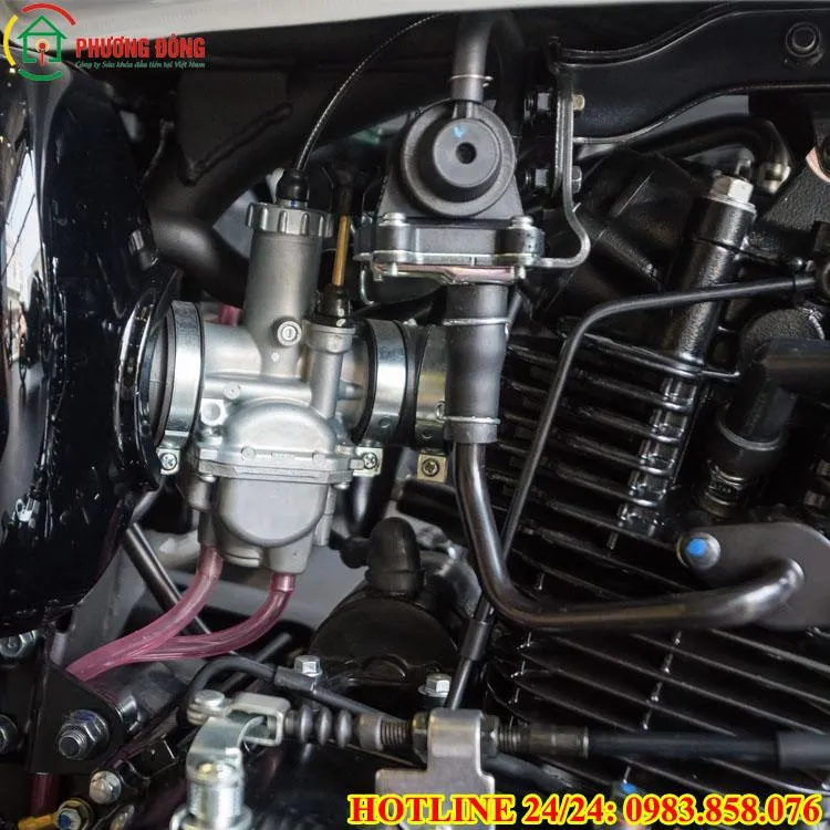 Nhận biết xe bị khóa xăng phun chế hòa khí