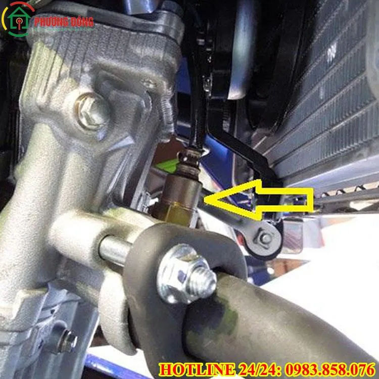 nhận biết xe bị khóa xăng phun điện tử