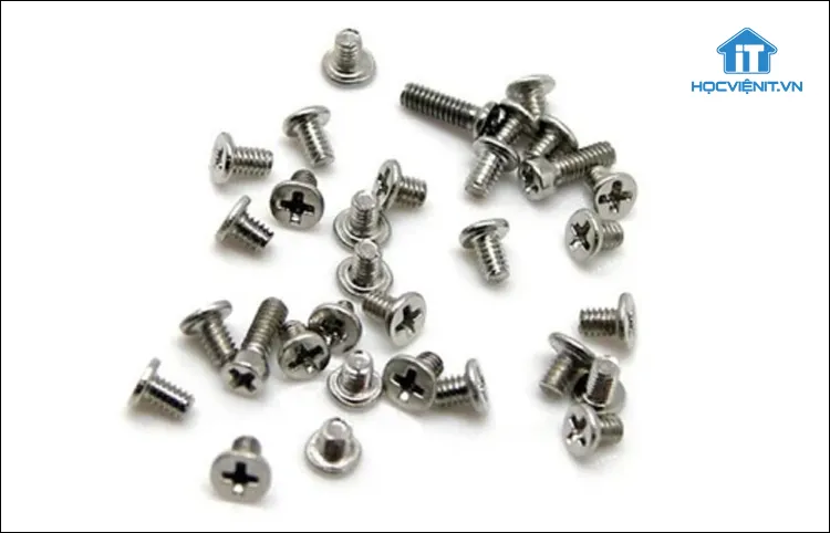 Chi tiết các loại ốc vít laptop đầu chữ thập phổ biến
