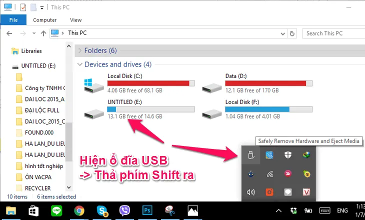 Rủi ro nhiễm mã độc và mất dữ liệu khi mở USB trên máy tính không an toàn