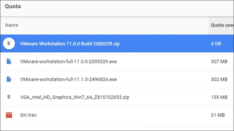 Quản lý và tìm kiếm file theo dung lượng trong Google Drive trên máy tính