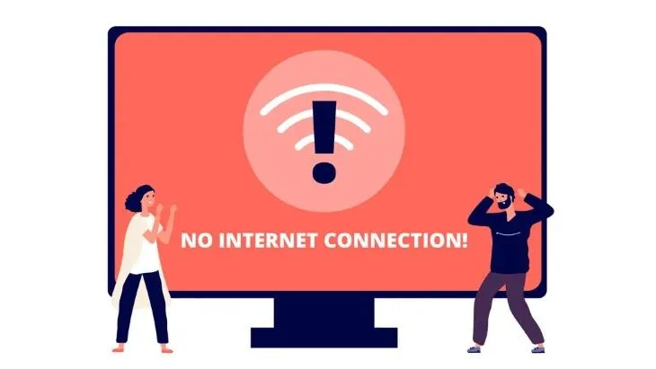 Lỗi WiFi không truy cập internet dù có sóng khi mở mạngtrên máy tí