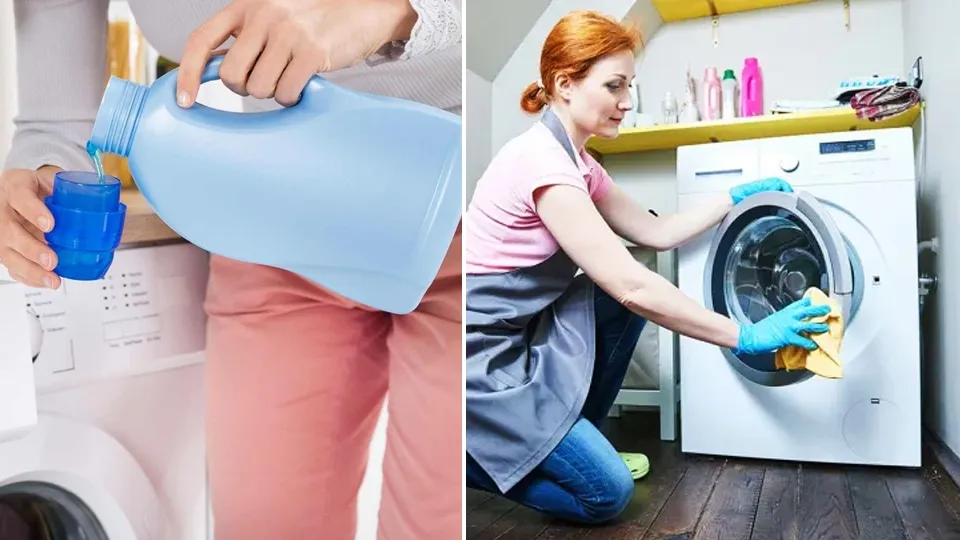 Dung dịch chuyên dụng hỗ trợ cách sử dụng nước vệ sinh máy giặt định kỳ