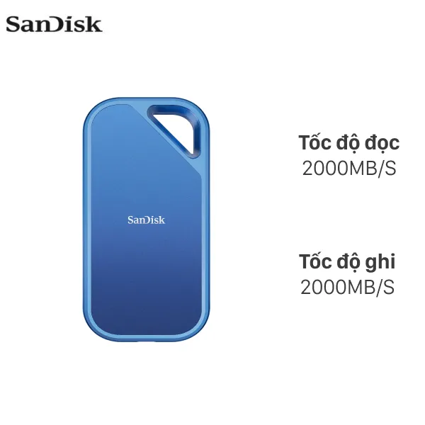 Ổ cứng SSD Sandisk 1TB Creator Extreme Pro Portable nâng cấp hiệu năng tự lắp SSD cho laptop ASUS