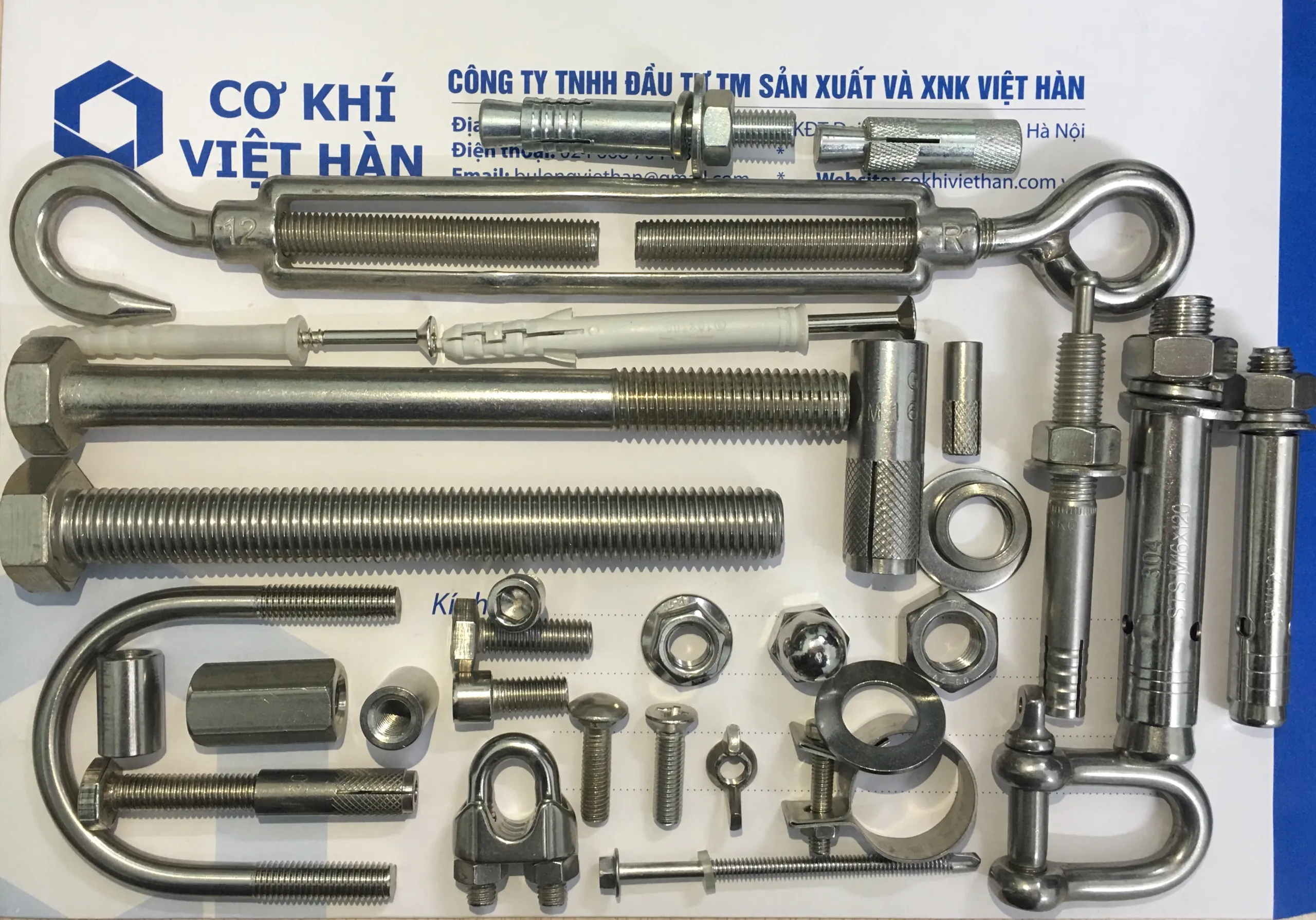 Ốc vít inox 304 đa dạng chủng loại, giải pháp tối ưu cho mọi công trình