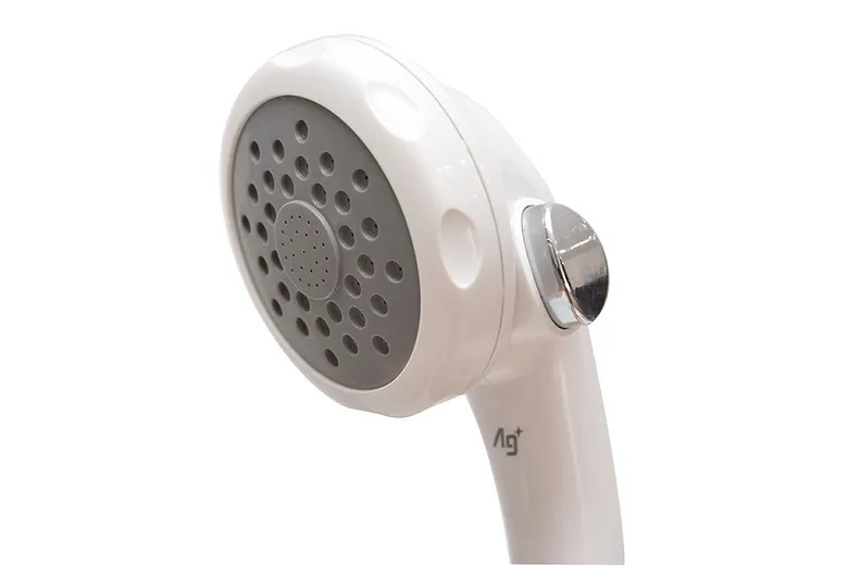 Vòi sen 3 chế độ phun của máy nước nóng dh phẩm dh-4hp1w với công nghệ Ag+ kháng khuẩn