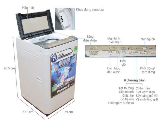 Cách Sử Dụng Máy Giặt Panasonic 7.0 kg NA-F70B1 Hiệu Quả và Tiết Kiệm Thời Gian Cách Sử Dụng Máy Giặt Panasonic 7.0 kg NA-F70B1 Hiệu Quả và Tiết Kiệm Thời Gian