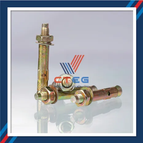 Minh họa tắc kê nở ống liền, một loại hình ảnh bu lông ốc vít chuyên dụng.