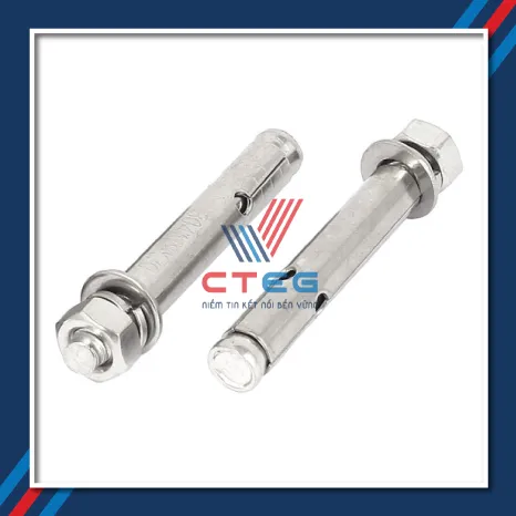 Chi tiết hình ảnh bu lông ốc vít tắc kê nở inox 304 ứng dụng linh hoạt.