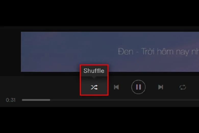 Bật chế độ phát nhạc ngẫu nhiên trên Spotify máy tính, tối ưu cách sử dụng Spotify trên máy tính.