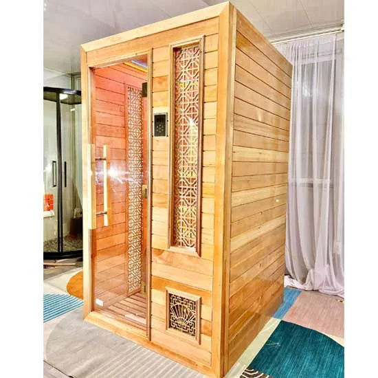 Phòng xông hơi khô Sawo SW1212A lắp đặt tại nhà