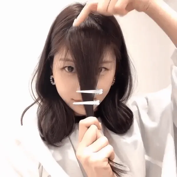 Tự cắt tóc mái đẹp tại nhà không cần salon, tham khảo cách sửa mái dày thành mái thưa