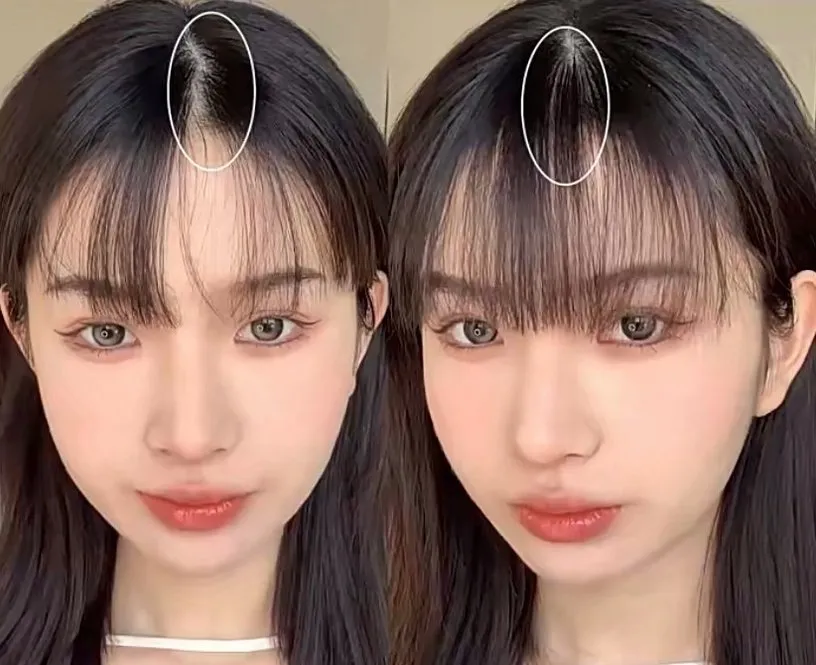 Tóc mái chẻ đôi độc đáo và cá tính, khám phá cách sửa mái dày thành mái thưa