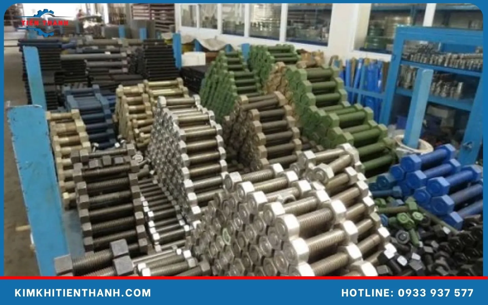 Quy trình sản xuất bu lông ốc vít chuyên nghiệp