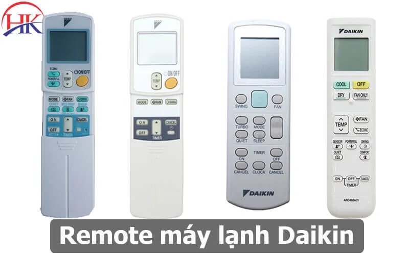 Remote máy lạnh Daikin