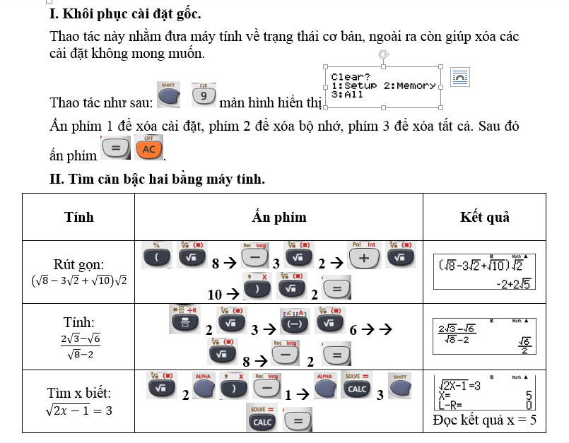 Hướng Dẫn Chi Tiết Cách Sử Dụng Máy Tính Casio FX 570 Hiệu Quả