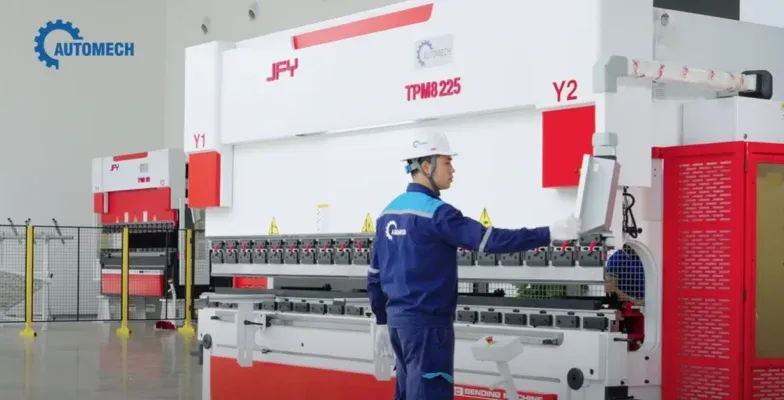 Kiểm tra Máy chấn Tôn CNC