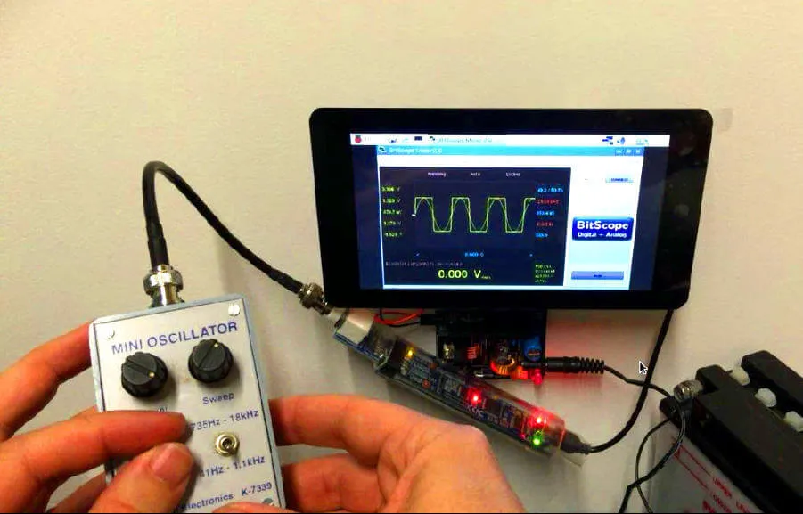 Cách dùng oscilloscope
