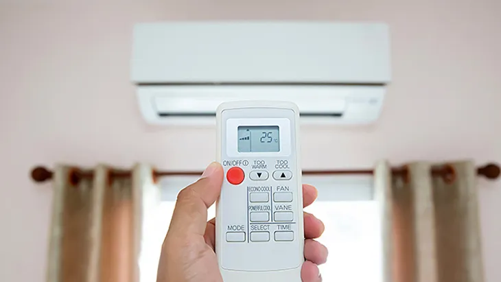 Không khởi động máy lạnh ở mức quá thấp