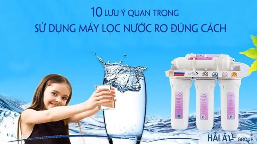Máy lọc nước RO trong gia đình, minh họa cách sử dụng máy lọc nước RO hiệu quả để đảm bảo nguồn nước sạch