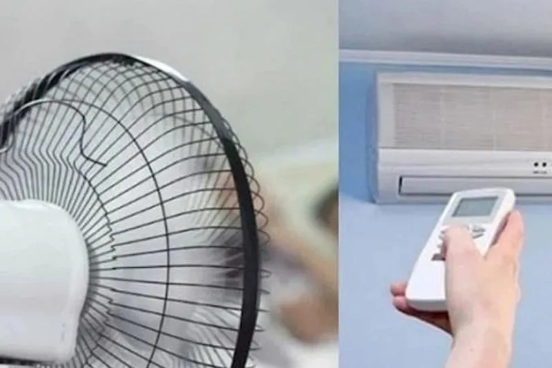 Kết hợp sử dụng quạt điện cùng máy lạnh để tối ưu hiệu quả làm mát và cách sử dụng máy lạnh mới mua.