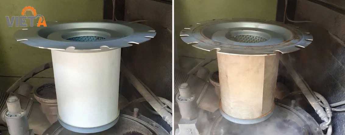 Kiểm tra và thay lọc dầu máy nén khí trục vít định kỳ