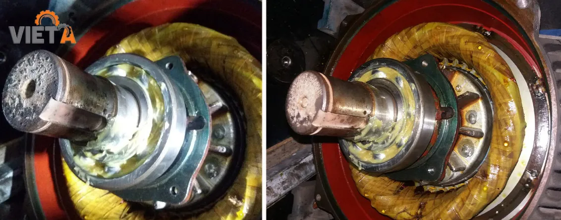 Xử lý sự cố và sửa chữa motor máy nén khí trục vít