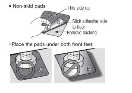 Cách bịt lỗ ốc cố định vận chuyển sau khi lắp đặt máy giặt LG cửa ngang