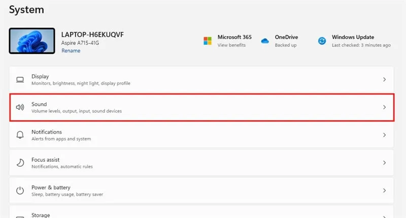 Kiểm tra cài đặt âm thanh và âm lượng đầu vào để khắc phục lỗi micro