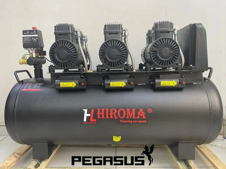 Hệ thống đường dẫn khí nén cần được kiểm tra kỹ lưỡng khi sửa máy nén khí