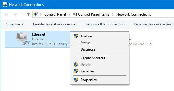 allintitle:cách sửa máy tính mất kết nối wifi khi card mạng bị vô hiệu hóa