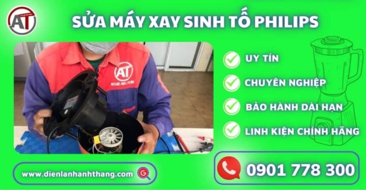 Cách Sửa Máy Xay Sinh Tố Philip Bị Kêu To, Không Xay Mịn Hiệu Quả Nhất Cách Sửa Máy Xay Sinh Tố Philip Bị Kêu To, Không Xay Mịn Hiệu Quả Nhất