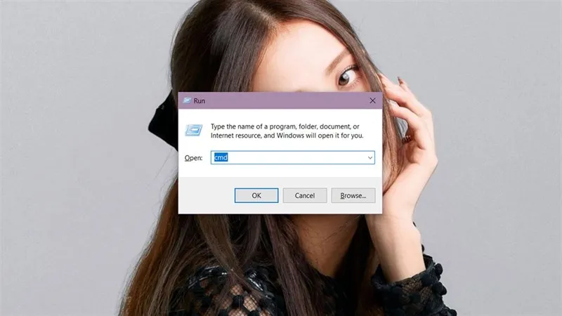 Cửa sổ Command Prompt để khắc phục lỗi máy tính