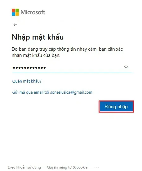 Giao diện đăng nhập tài khoản Microsoft để hoàn tất tải xuống PicsArt, hỗ trợ bạn tìm hiểu cách sử dụng PicsArt trên máy tính.