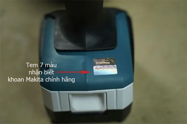 Tem 7 màu máy khoan Makita chính hãng