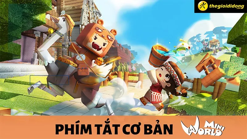 Giao diện Mini World Block Art, nền tảng cho cách sử dụng máy sao chép khối hiệu quả