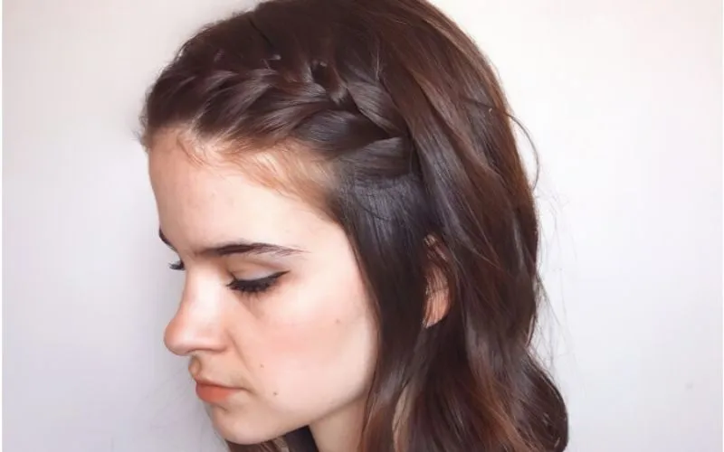 Tết tóc mái bị hỏng