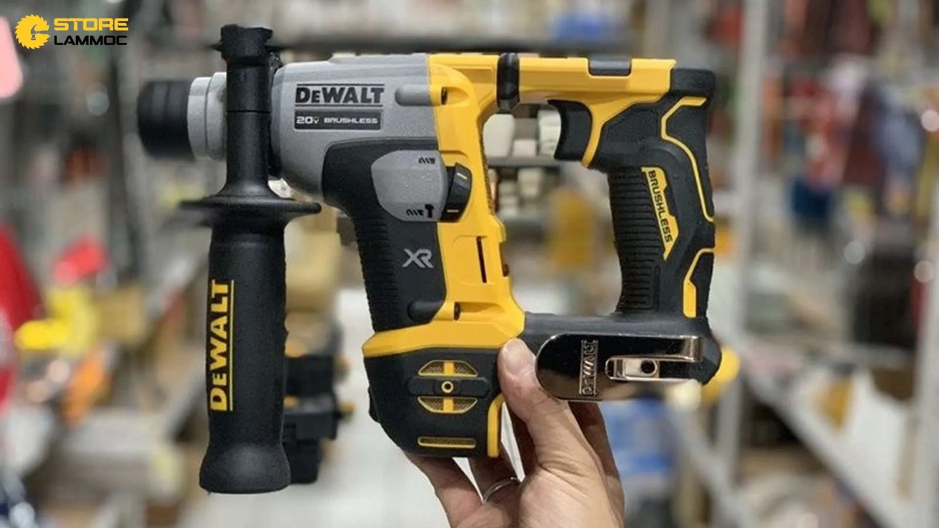 THÂN MÁY KHOAN BÊ TÔNG PIN 18V DEWALT DCH172N