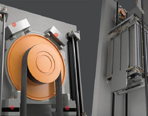 cấu tạo thang máy trục vít: Giải mã cơ chế vận hành và ưu nhược điểm