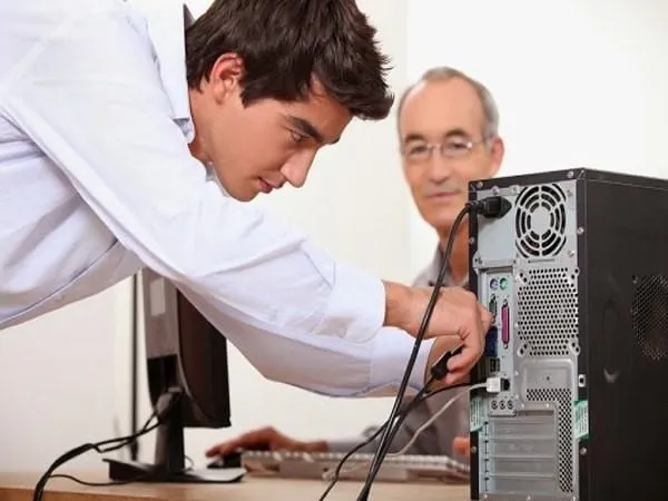 tháo lắp màn hình máy tính để bàn chi tiết