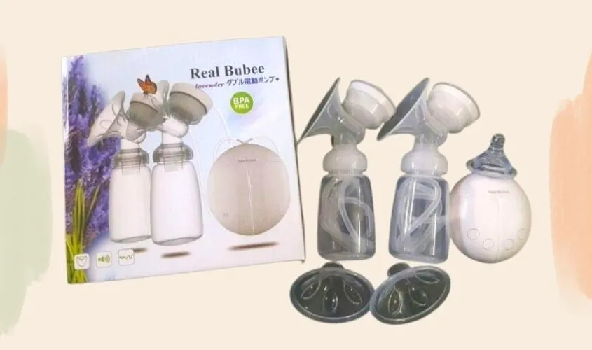 Tháo rời các bộ phận máy hút sữa Real Bubee để vệ sinh đúng cách sử dụng máy hút sữa real bubee