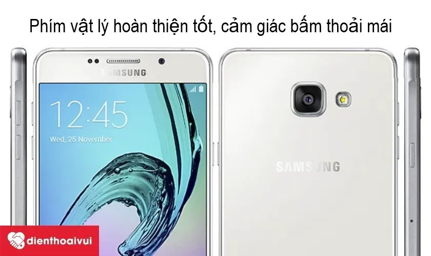 Cách Mở Máy Điện Thoại Sam Sung A7 2016 với nút nguồn vật lý